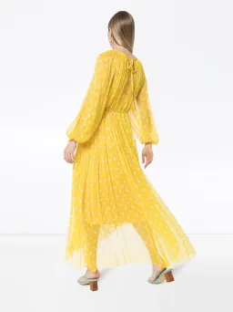 Zimmermann Brightside Swing Maxi Dress Yellow Size 8  for rent on The Volte - image 2