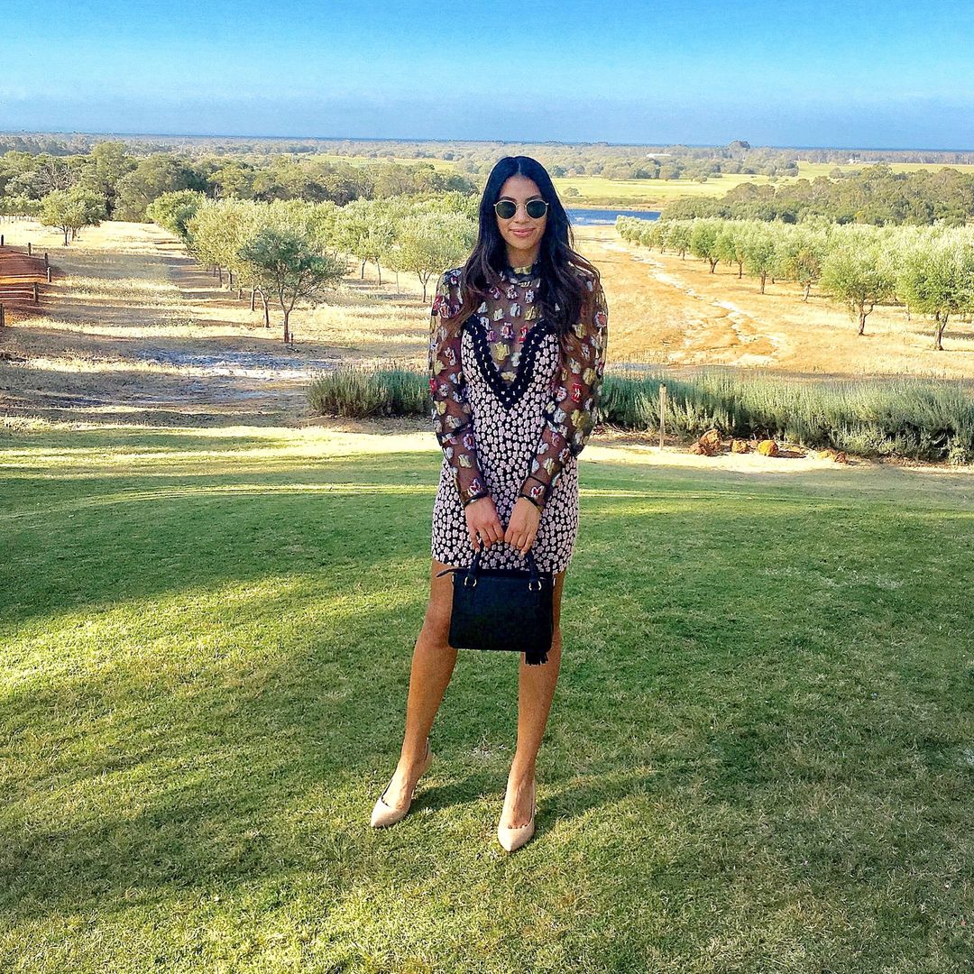 ASILIO | Chimes at Midnight Dress Size 6 | As Seen on Elyse Knowlzy for rent on The Volte - main image