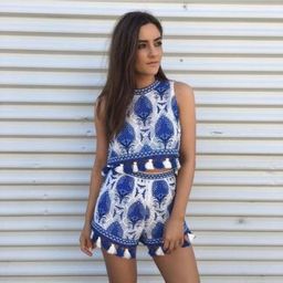 ALICE MCCALL | Le Freak Blue Set | Size 6 | As Seen on Pia Muehlenbeck for rent on The Volte - image 2