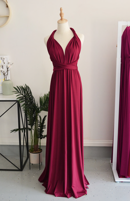 Classic Multiway Infinity Dress Size 8 for rent on The Volte - image 2