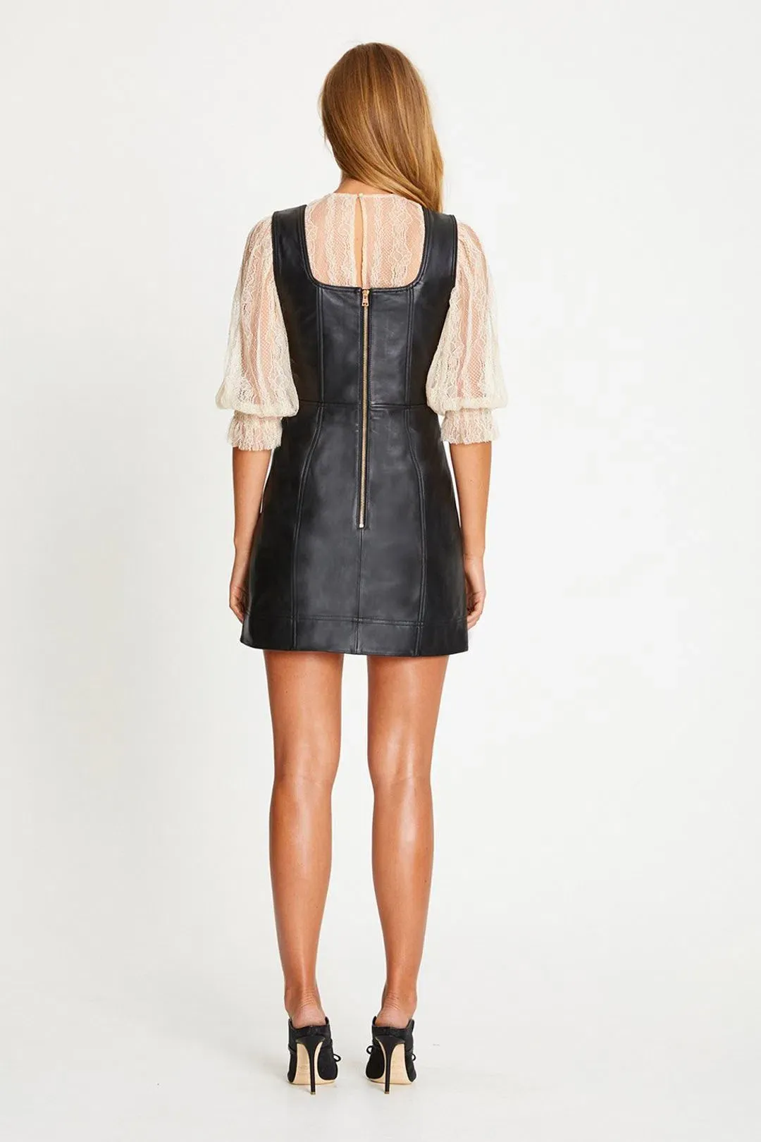 Alice McCall Sweet Street Mini Dress Black Size 8 for rent on The Volte - main image