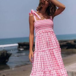 Steele Lyla Dress Hot Pink  for rent on The Volte - image 2