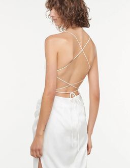 Manning Cartell Miami Heat Backless Dress White size 10 for rent on The Volte - image 4
