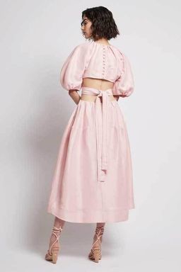 Mimosa Cutout Midi Dress for rent on The Volte - image 2