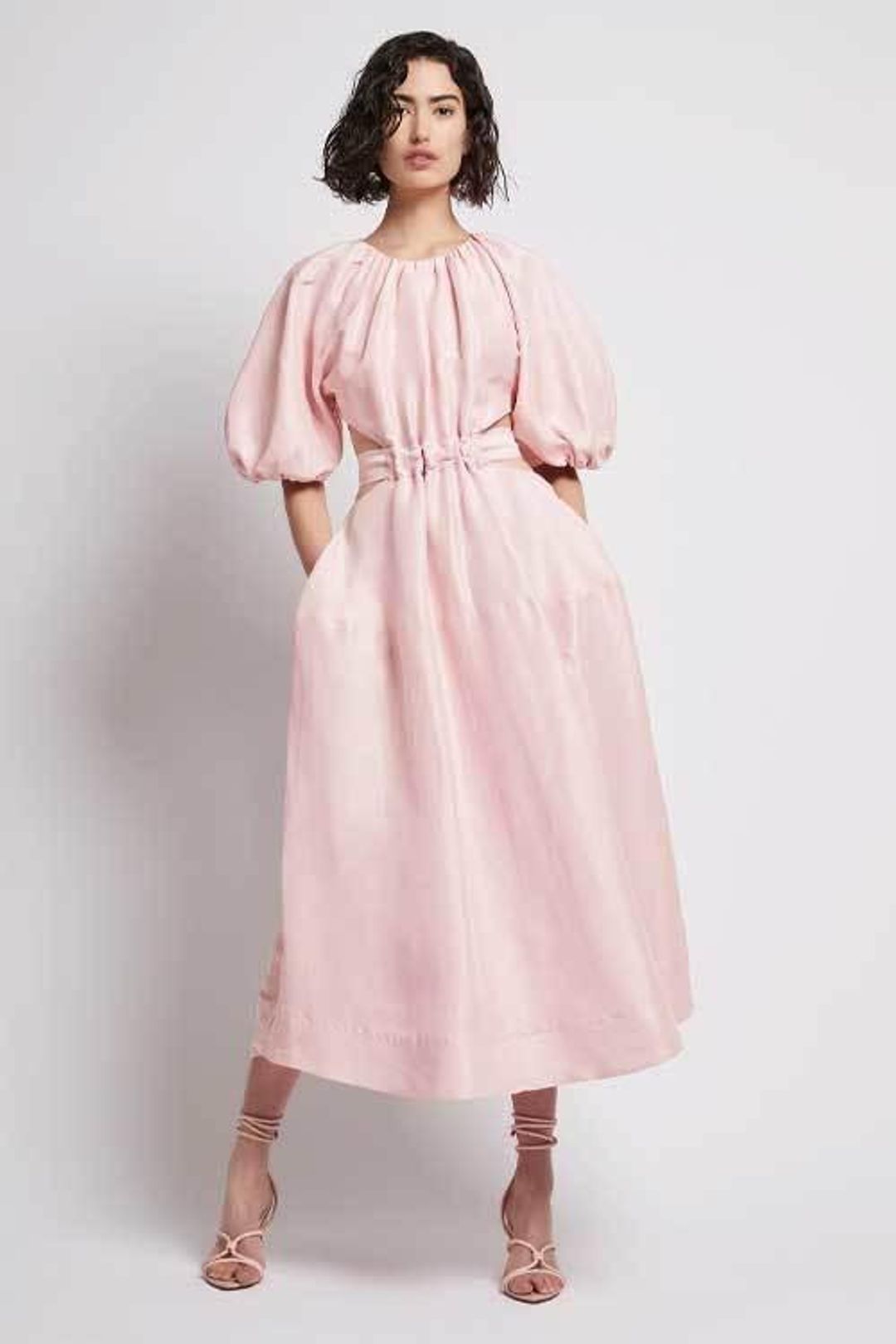 Mimosa Cutout Midi Dress for rent on The Volte - main image