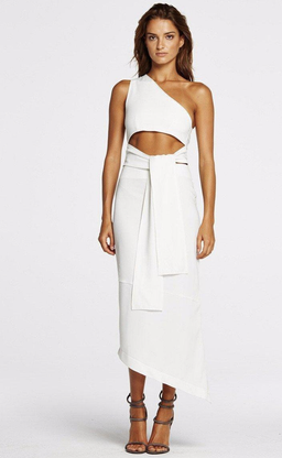 Maurie & Eve After Midnight Dress WHITE Size 6 for rent on The Volte - image 1