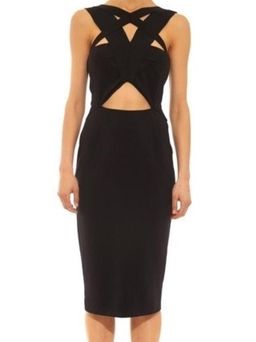 Shakuhachi Strappy Odyssey Dress in Black Size 6 for rent on The Volte - image 4