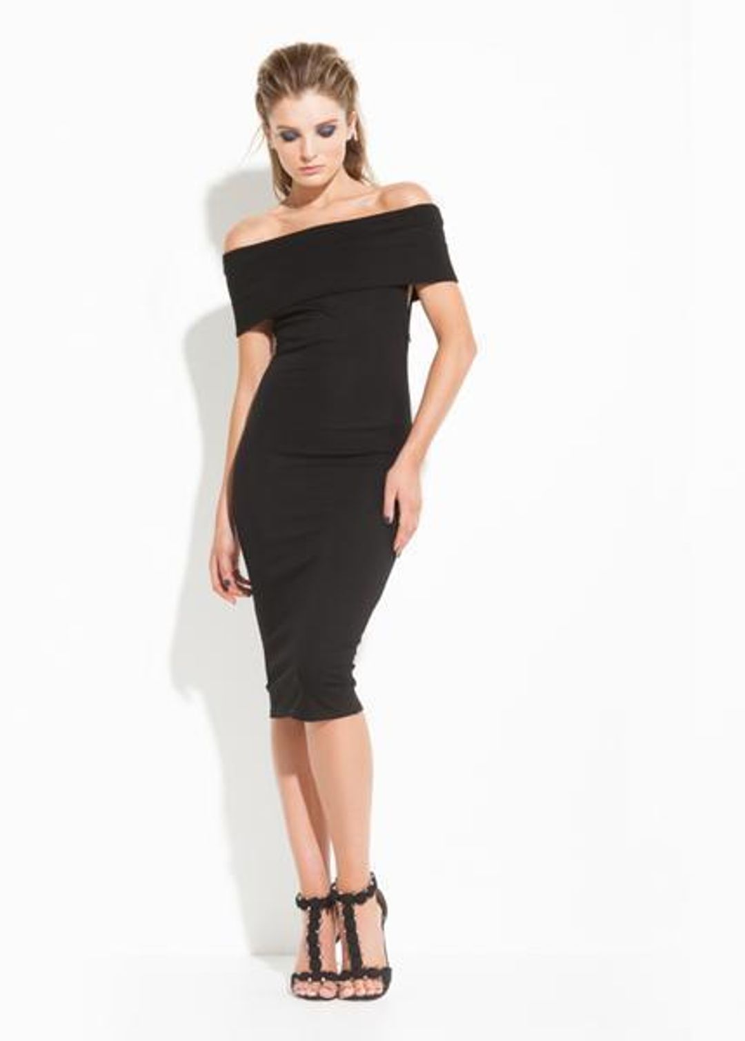 Mossman The Bare Shoulder Dress in Burgundy Size 6 for rent on The Volte - main image