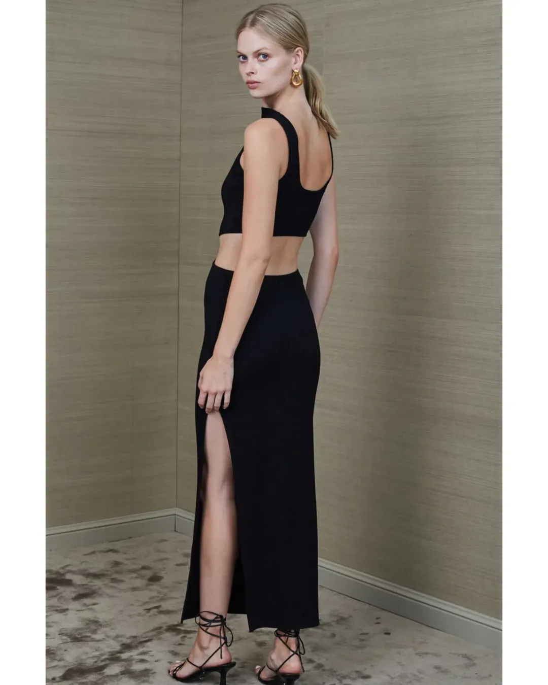 Bec & Bridge Reba Dress Black Size AU 8 for rent on The Volte - main image