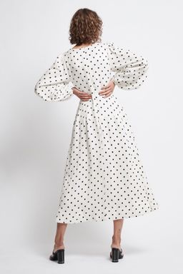 Aje Liberation Blouson Midi Dress for rent on The Volte - image 4