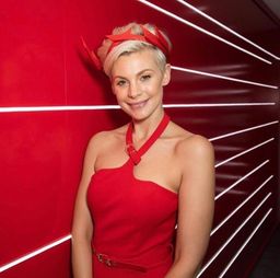 Georgy Collection Athena Dress Red Size M  for rent on The Volte - image 8