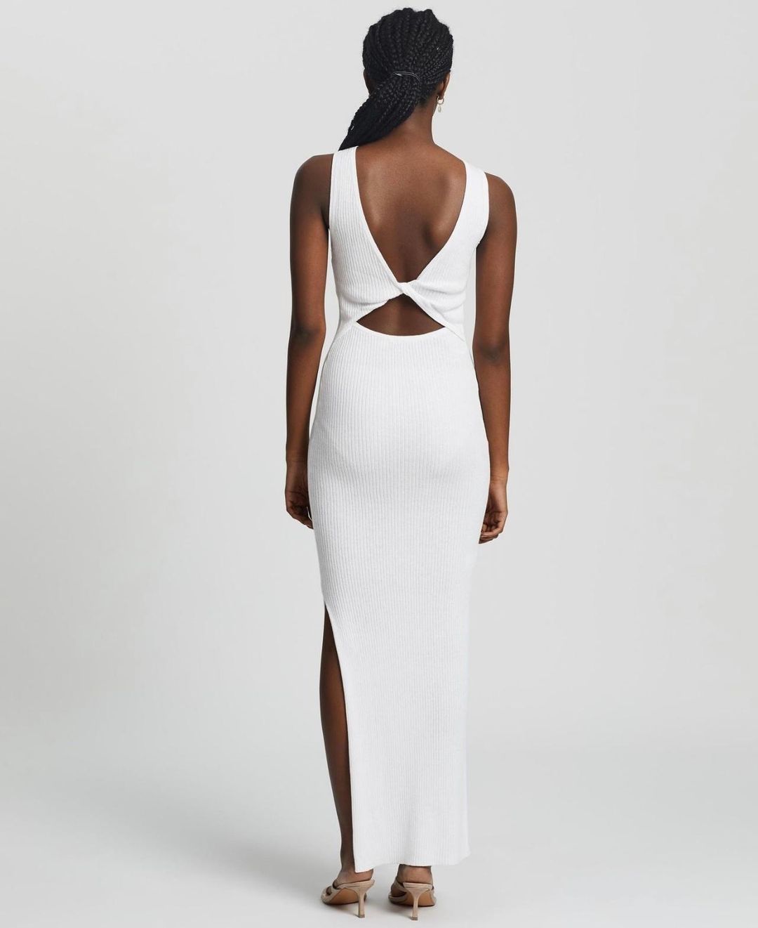 Bec & Bridge Midi Dress White Size 14 for rent on The Volte - main image