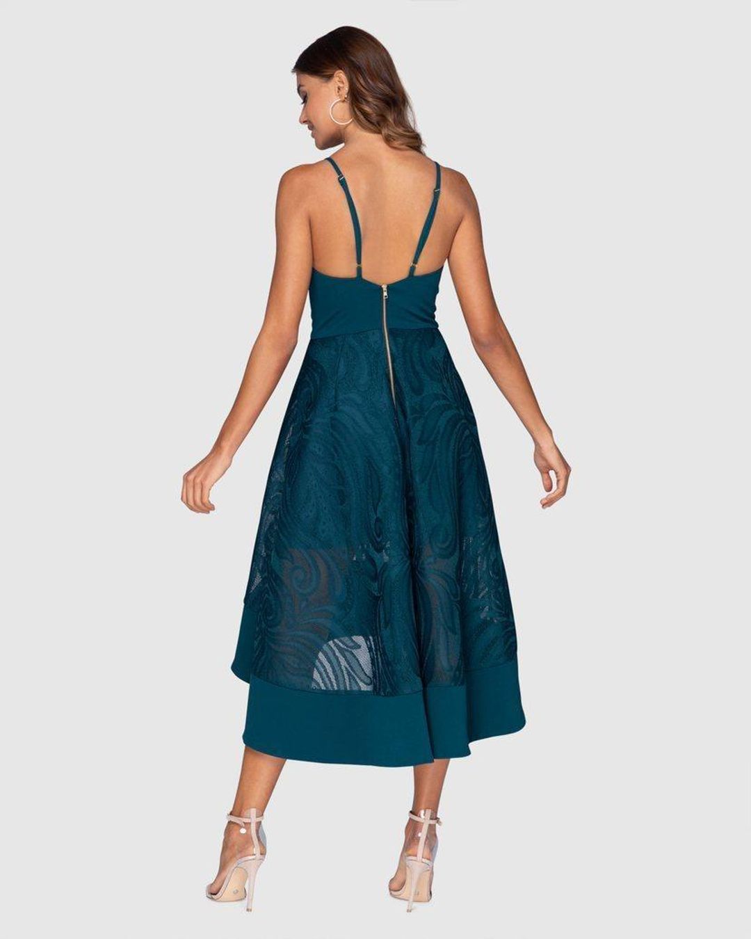 Pilgrim 'Lakin' Emerald Dress  for rent on The Volte - main image