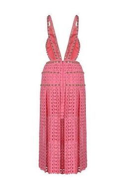 Thurley Titan Midi Dress Pink Size 6 for rent on The Volte - image 3