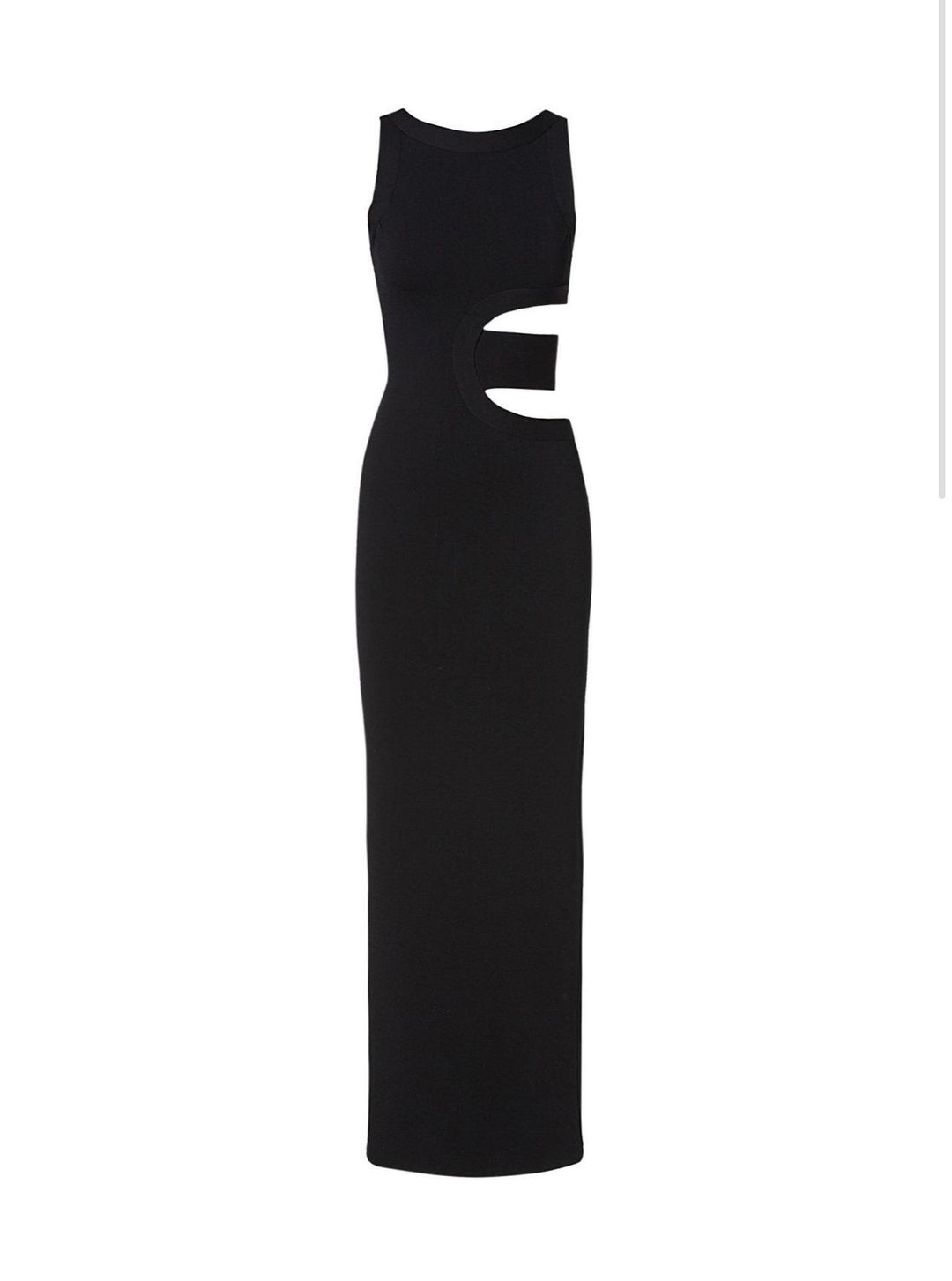 Scanlan Theodore Crepe Gown Black Size 8 for rent on The Volte - main image