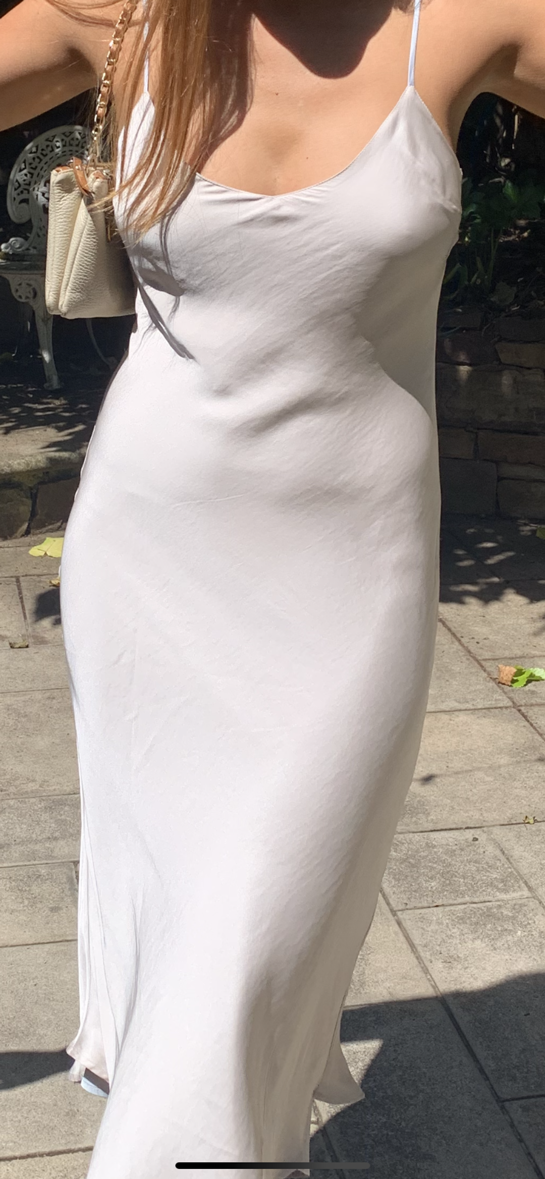 Flannel slip dress for rent on The Volte - main image