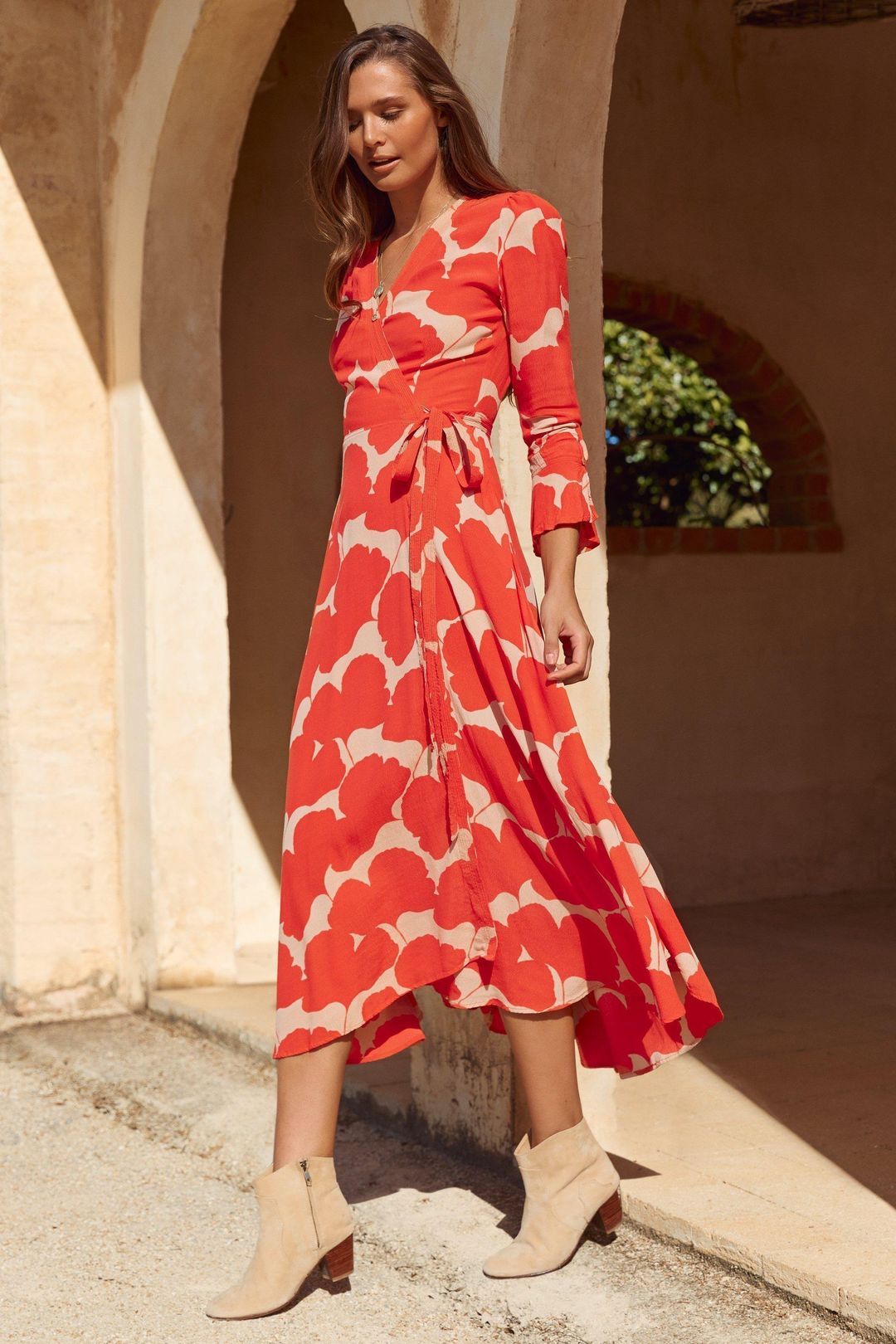 Mister Zimi Tamara Dress in Dahlia for rent on The Volte - main image