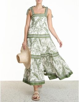 Zimmermann Empire Tie Shoulder Dress Size 2 / 8-12 for rent on The Volte - image 2