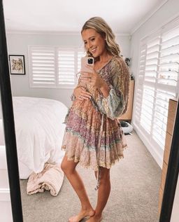 Zimmermann Carnaby Frill Mini Dress Size 0 / 6-12 for rent on The Volte - image 2