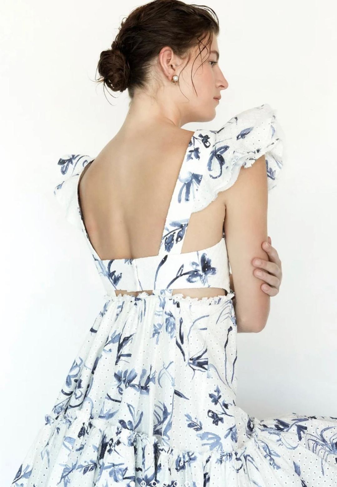 AJE Charlotte mini dress size 6 for rent on The Volte - main image