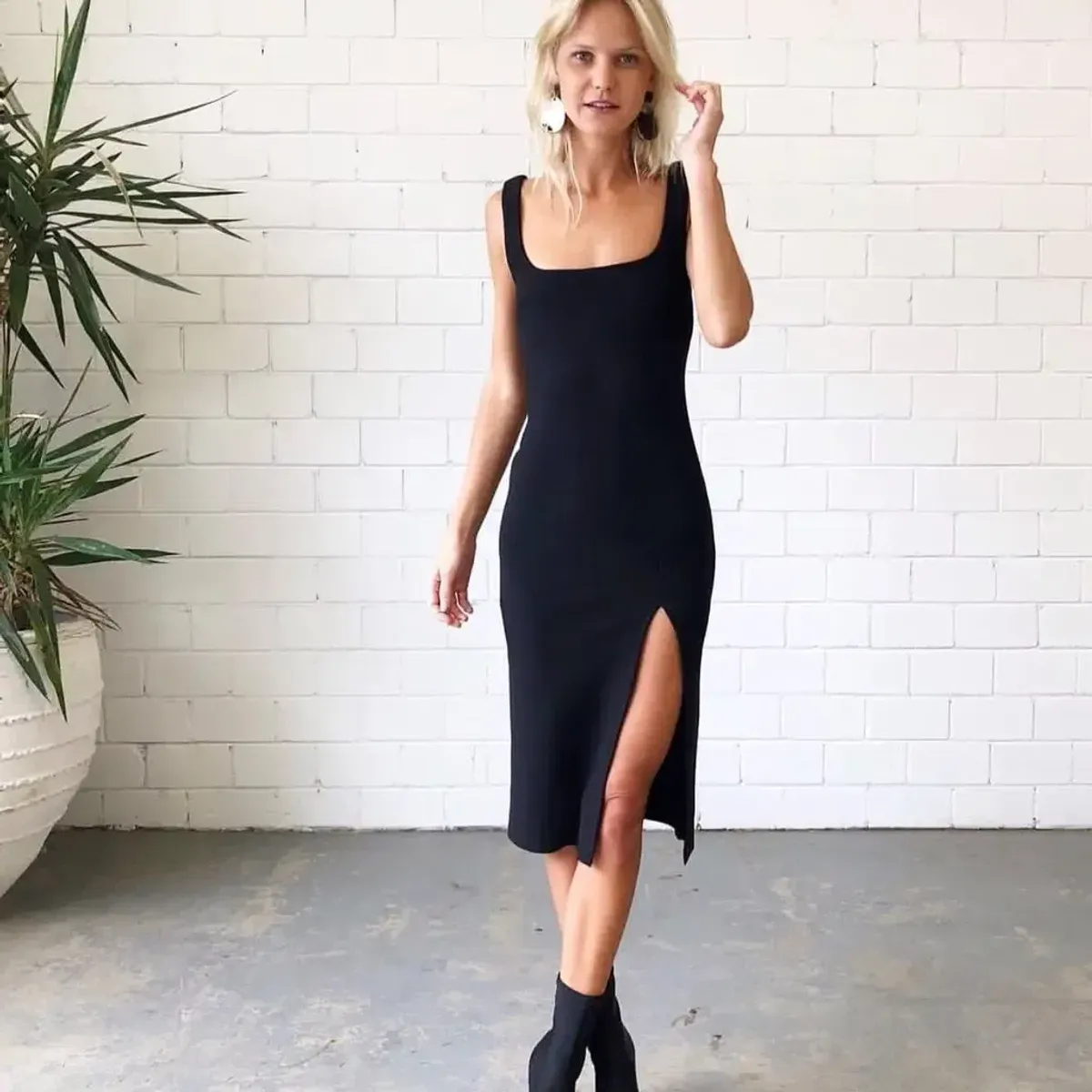 Bec & Bridge C’est Cool Dress Navy Size 12 for rent on The Volte - main image