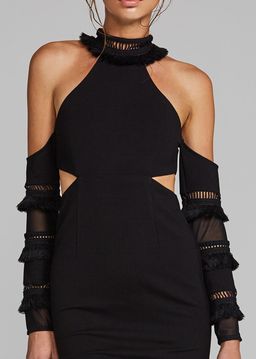 Eliya The Label RAMINA DRESS BLACK Size 6 for rent on The Volte - image 3