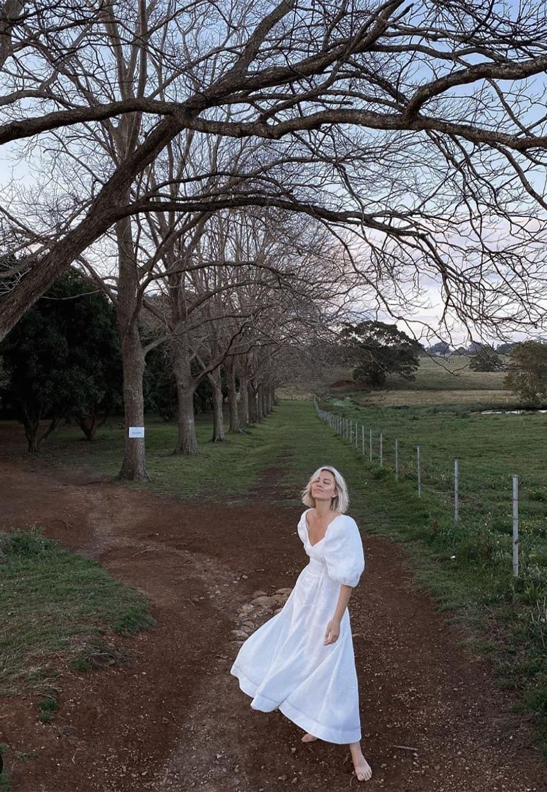 Aje Grove Dress White Size 6 for rent on The Volte - main image