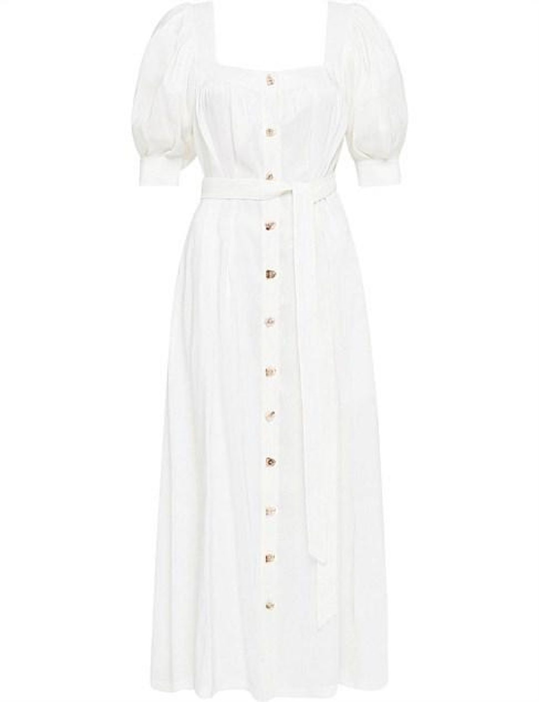 Aje Aspect Dress White Size 6 for rent on The Volte - main image