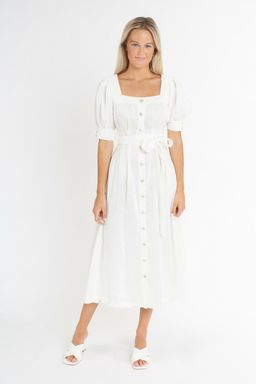 Aje Aspect Dress White Size 6 for rent on The Volte - image 3