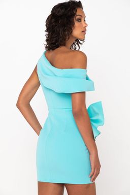 Mossman Into The Deep Dress Blue Size 8 for rent on The Volte - image 6