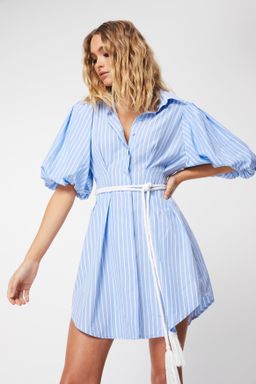 Mossman The Crystal Sea Mini Dress Blue Size 12 for rent on The Volte - image 5