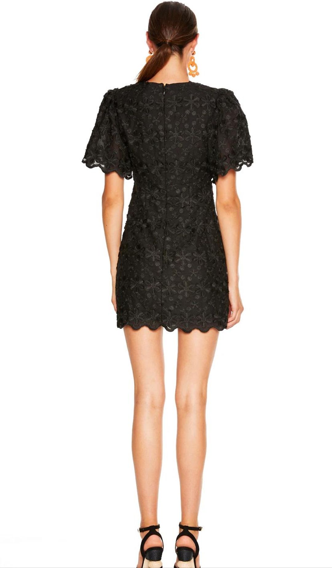 Talulah  Limousine Mini Dress Black Size 14 for rent on The Volte - main image