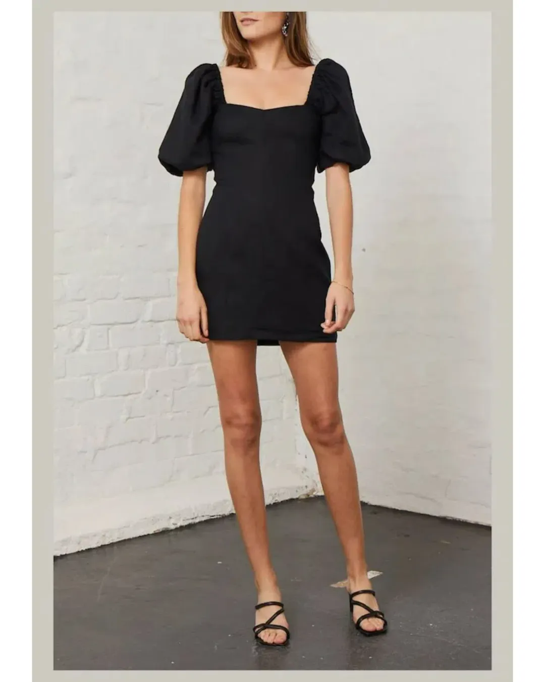 Bec & Bridge Love Addiction Mini Dress Black Size AU 8 for rent on The Volte - main image
