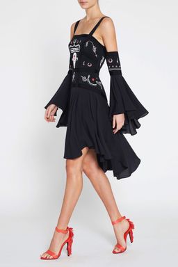 Sass & Bide Phoenix Flight Dress Black Size 8 for rent on The Volte - image 2