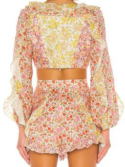 Zimmermann Goldie Spliced Frill Set Size 6 for rent on The Volte - image 4