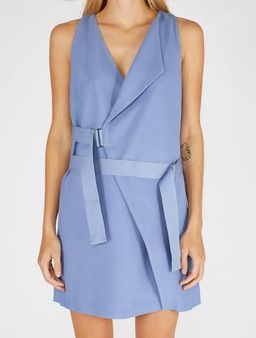 Dion Lee Holster Mini Dress Cornflower size 6 for rent on The Volte - image 2