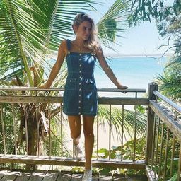 Alice Mccall Woodstock Mini Dress Blue Size 8 for rent on The Volte - image 1