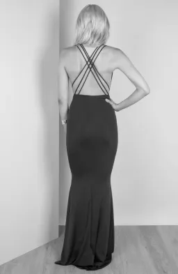 Zachary the Label Venecia Gown Black Size 10 for rent on The Volte - image 2