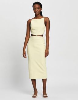Bec and Bridge Scout Midi Cut Out Dress for rent on The Volte - image 2