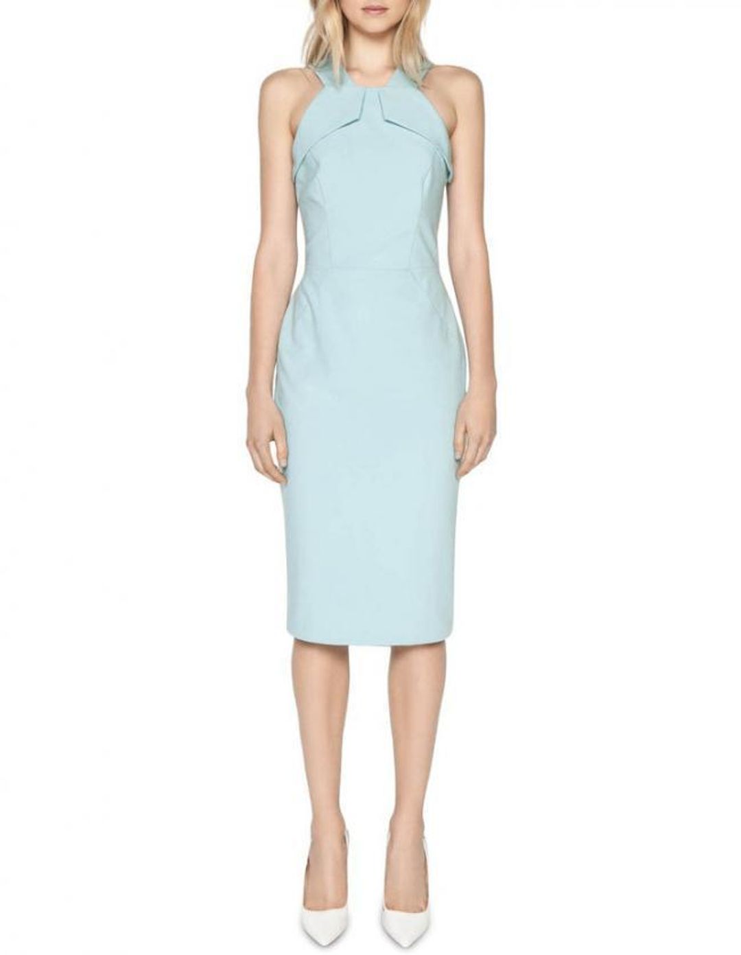 Halter Neck Pencil Dress for rent on The Volte - main image