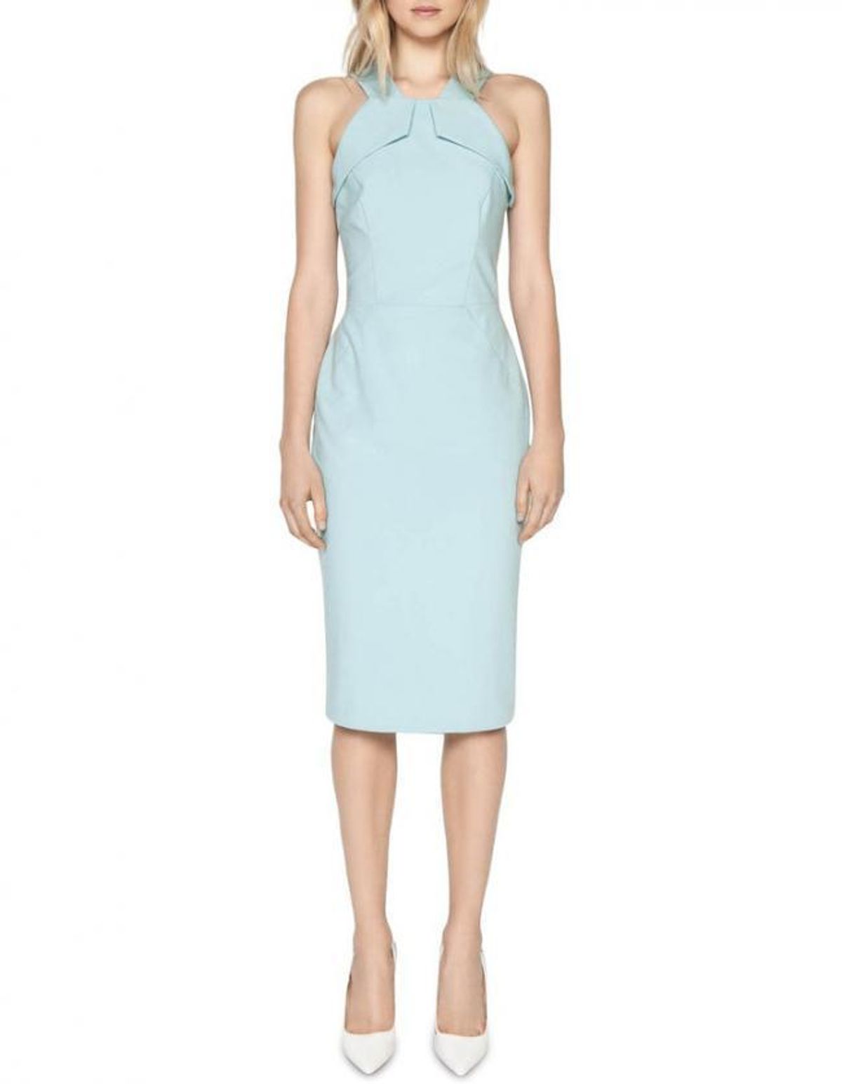 Halter Neck Pencil Dress for rent on The Volte - main image