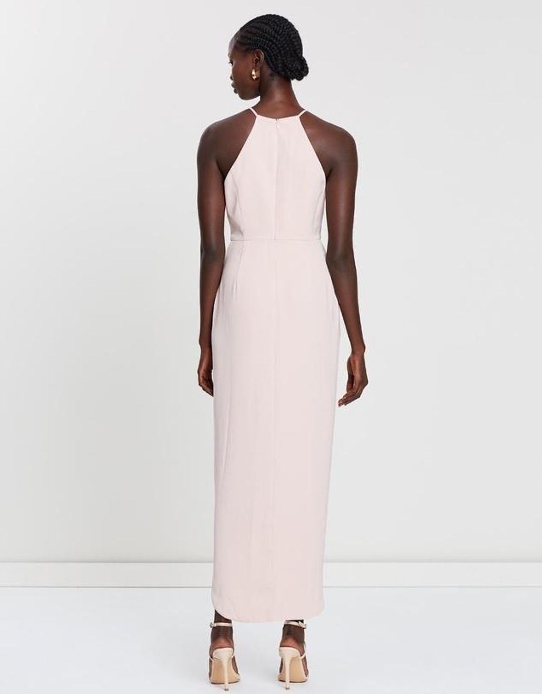 Shona Joy Core High Neck Ruched Dress  for rent on The Volte - main image