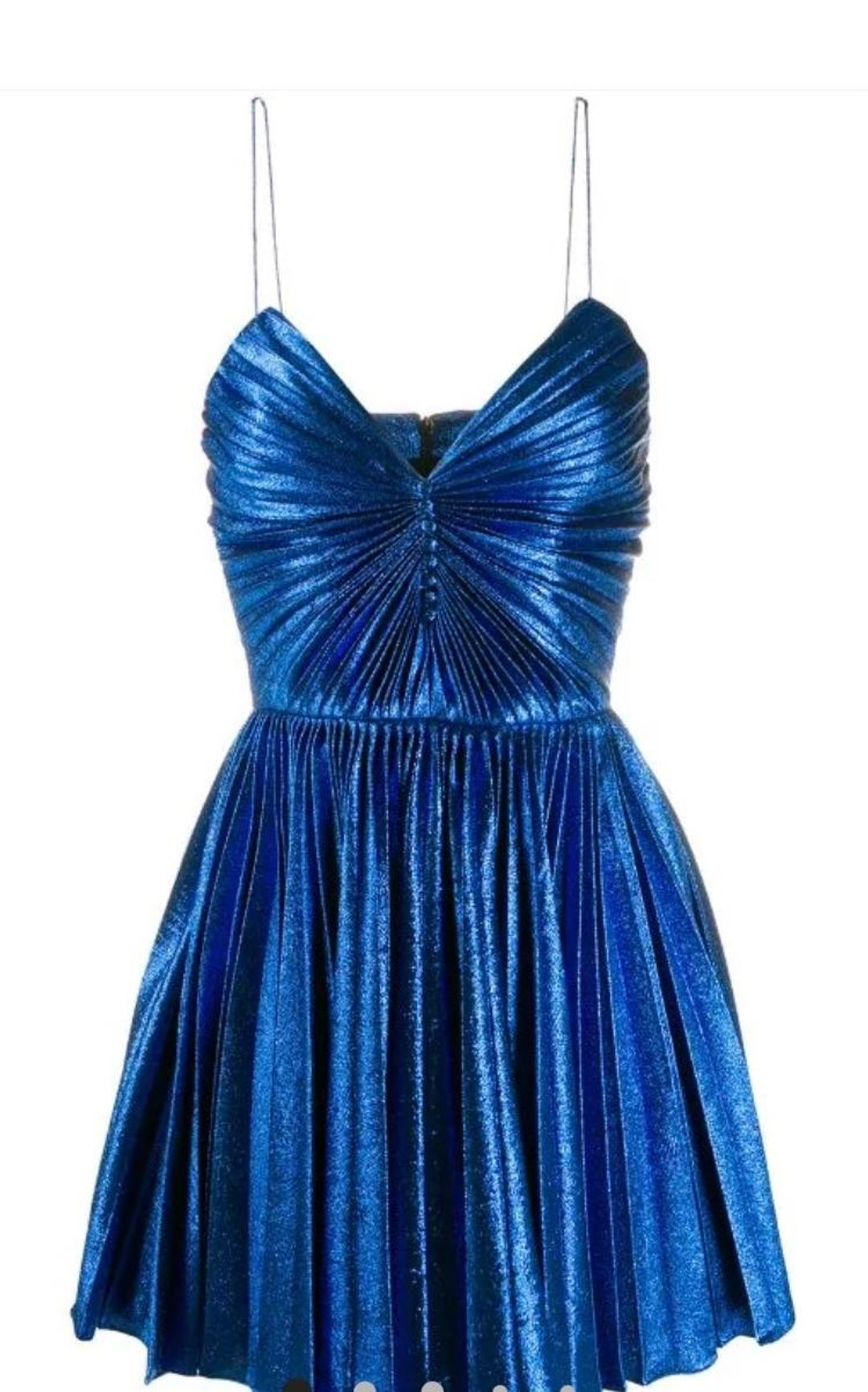 Electric Blue dress by Saint Laurent  for rent on The Volte - main image