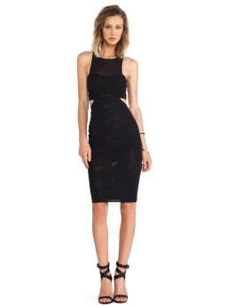 Bec & Bridge Platinum Plate Dress Black Size AU 6 for rent on The Volte - image 3