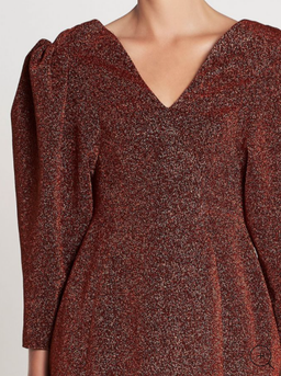 Camilla and Marc Baylee Mini Dress  Copper Size 6 for rent on The Volte - image 5