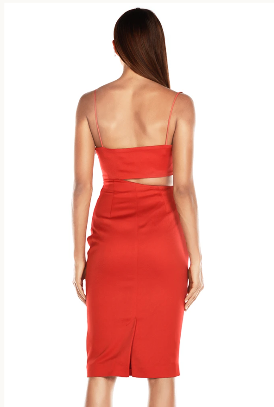 MISHA Selina Slip Red Dress Size 10 for rent on The Volte - main image