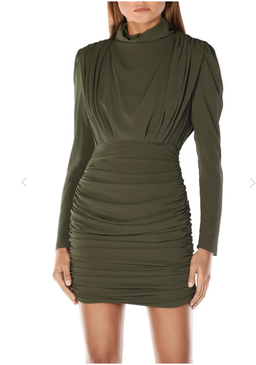 Misha Pearly Dress Green Size 10 for rent on The Volte - image 2