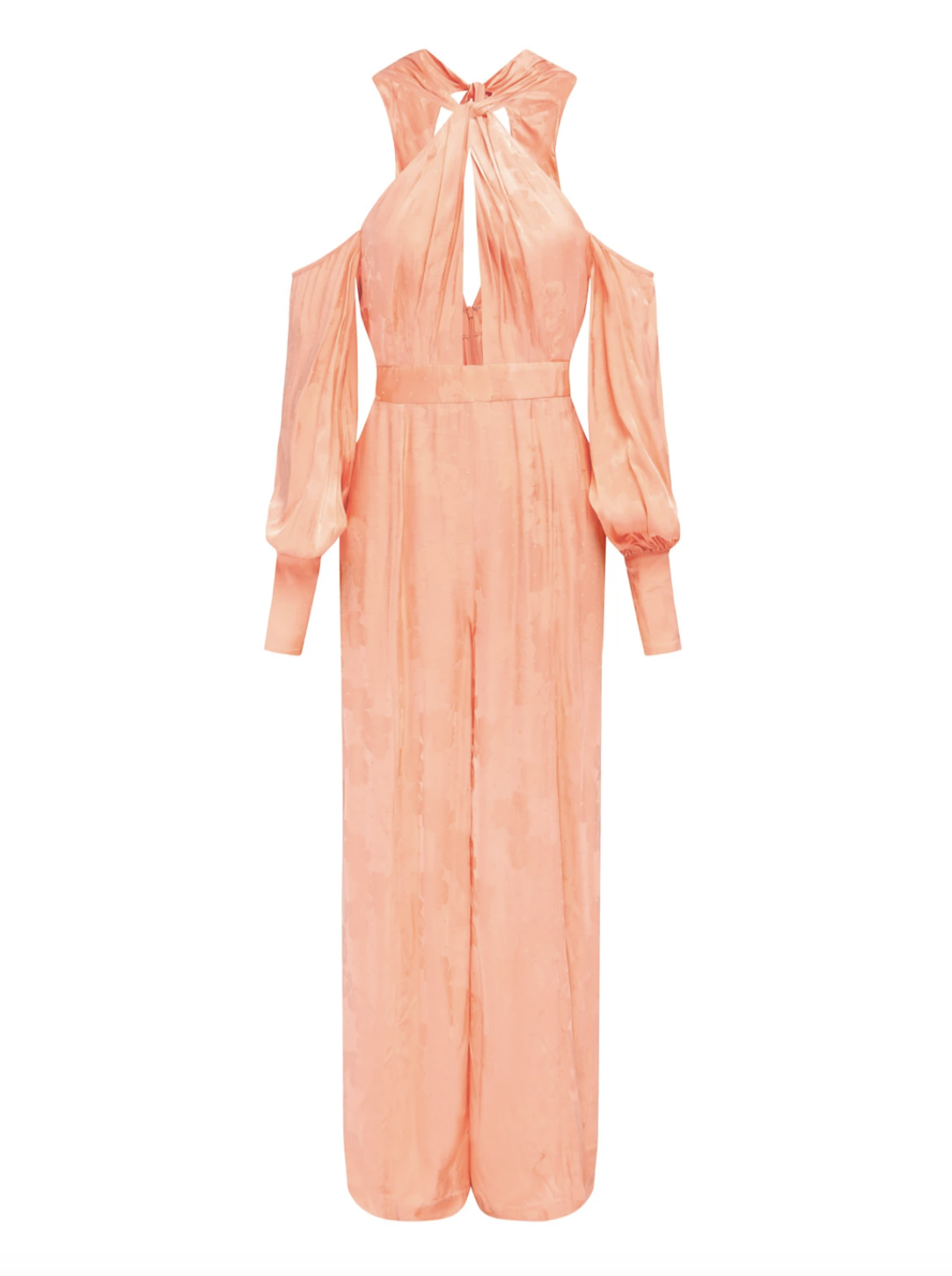 Alice McCall Iced Guava Memory Lane Jumpsuit Orange Size 8 for rent on The Volte - main image