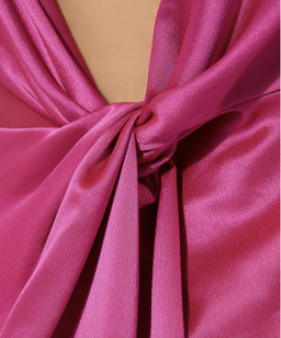 MISHA FUSCHIA MADELYN DRESS - SIZE 8 AU/4 US (RRP $380) for rent on The Volte - image 5