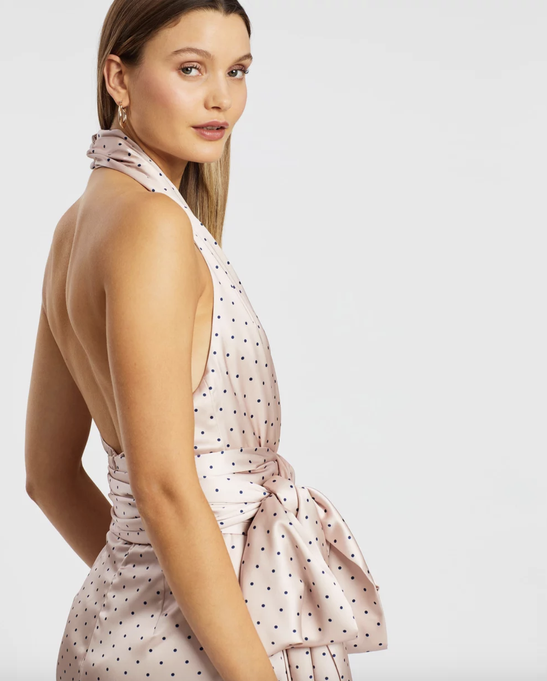 Misha Ceilllia Mini Dress Blush Size 4 for rent on The Volte - main image